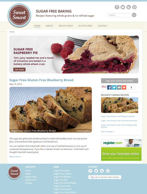 Sweet Smart Sugar Free Baking