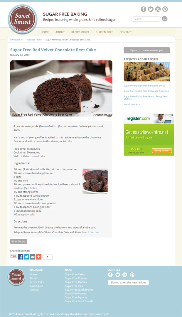 Sweet Smart Sugar Free Baking